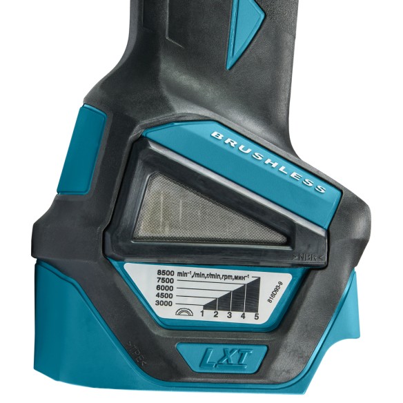 Meuleuse Makita DGA511Z - 125 mm - 18V - Sans balais, vitesse variable - Sans batterie ni chargeur ni Coffret