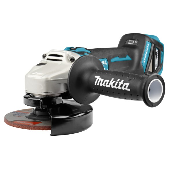 Meuleuse Makita DGA511Z - 125 mm - 18V - Sans balais, vitesse variable - Sans batterie ni chargeur ni Coffret
