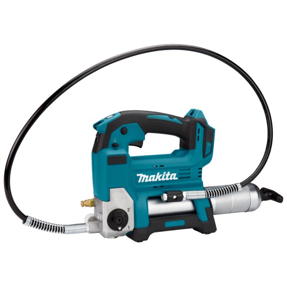 Graisseuse électrique Makita DGP180Z - 18V - 690 bar - Tuyau de 1,2 m - Bouton de verrouillage - Sans batterie ni chargeur ni Co