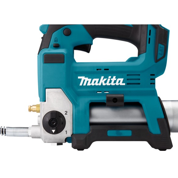 Graisseuse électrique Makita DGP180Z - 18V - 690 bar - Tuyau de 1,2 m - Bouton de verrouillage - Sans batterie ni chargeur ni Co
