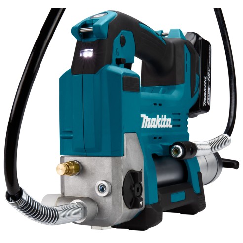 Graisseuse électrique Makita DGP180Z - 18V - 690 bar - Tuyau de 1,2 m - Bouton de verrouillage - Sans batterie ni chargeur ni Co
