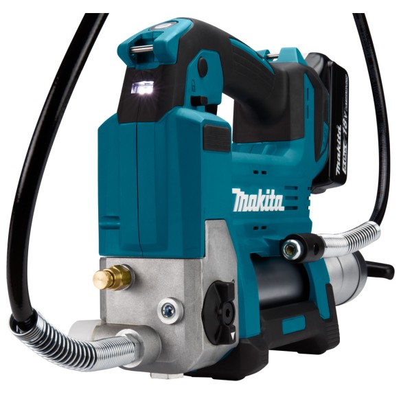 Graisseuse électrique Makita DGP180Z - 18V - 690 bar - Tuyau de 1,2 m - Bouton de verrouillage - Sans batterie ni chargeur ni Co