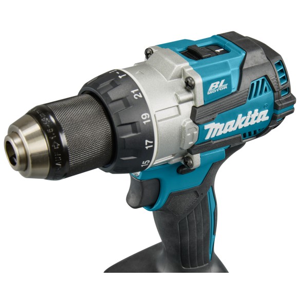 Perceuse combinée Makita DHP489Z - 18V, 110 Nm, moteur sans balais, lumière LED - Corps seul (Sans batterie ni chargeur ni Coffr
