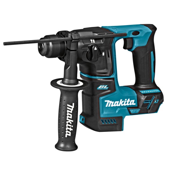 Marteau léger Makita DHR171Z - 18V, 1,2 J, SDS-PLUS, moteur sans balais, compact - Sans batterie ni chargeur ni Coffret