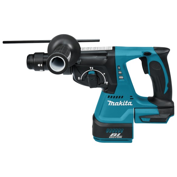 Marteau léger Makita DHR243Z 18V - SDS-PLUS - 24 mm - 2,0 J - Moteur sans balais - Sans batterie ni chargeur ni Coffret