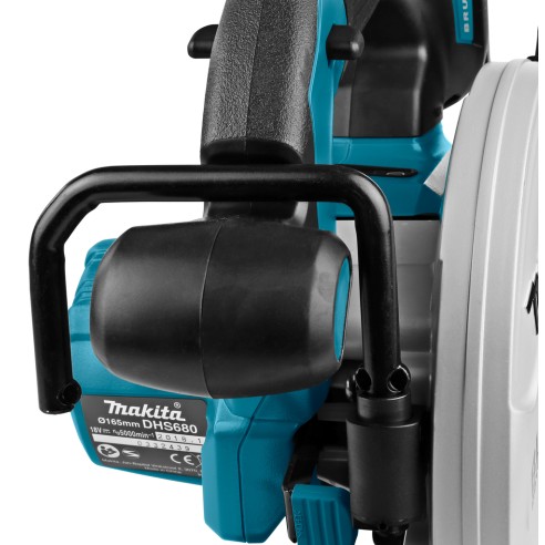 Scie circulaire 165mm sans-fil Makita DHS680Z - 18V, moteur sans balais - Sans batterie ni chargeur ni Coffret