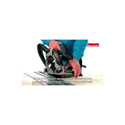 Scie circulaire Makita DHS710Z - 18V X2, 4800 rpm, lame 190 mm, puissance 1000 W - Sans batterie ni chargeur ni Coffret
