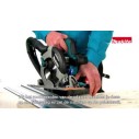 Scie circulaire Makita DHS710Z - 18V X2, 4800 rpm, lame 190 mm, puissance 1000 W - Sans batterie ni chargeur ni Coffret