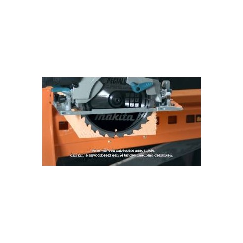 Scie circulaire Makita DHS710Z - 18V X2, 4800 rpm, lame 190 mm, puissance 1000 W - Sans batterie ni chargeur ni Coffret