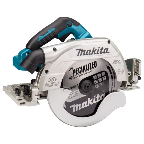 Scie circulaire sans fil Makita DHS900Z - 235 mm - 36V (18V x2) Moteur sans balais - AWS - Sans batterie ni chargeur ni Coffret
