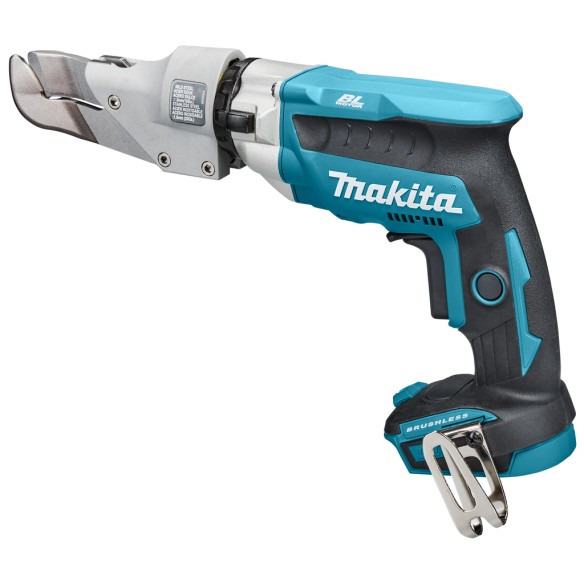 Cisailles de métal Makita DJS131Z - 18V, 3000 tr/min, tête rotative 360° - Sans batterie ni chargeur ni Coffret