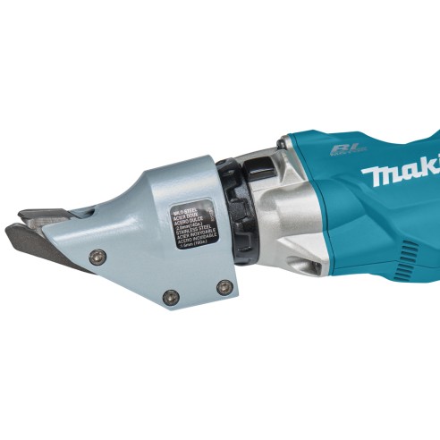 Cisailles pour métal Makita DJS200Z - 18V, coupe jusqu'à 2 mm, moteur sans balais - Sans batterie ni chargeur ni Coffret
