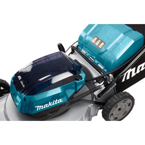 Tondeuse à gazon sans-fil Makita DLM533Z - 53 cm - 36V (18V x2) - Traction, moteur sans balais - Sans batterie ni chargeur