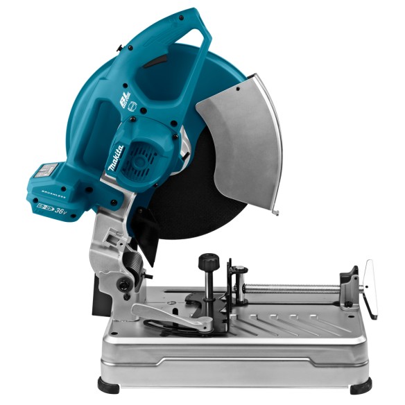 Tronçonneuse pour métal Makita DLW140Z - 36V (18V x2) - Coupe précise et sécurisée - moteur sans balais - Sans batterie ni charg