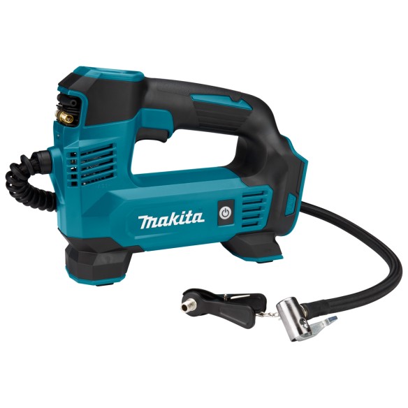 Gonfleur à batterie Makita DMP180Z - 18V, 8,3 bar, arrêt automatique, manomètre numérique - Sans batterie ni chargeur ni Coffret