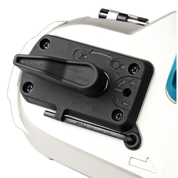 Scie à ruban Makita DPB182Z - 18V - Découpe de métal sans étincelles - Lumière LED intégrée - Sans batterie ni chargeur ni Coffr