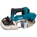 Scie à ruban pour métal Makita DPB183Z - 18V, moteur sans balais, coupe sans étincelles - Sans batterie ni chargeur ni Coffret