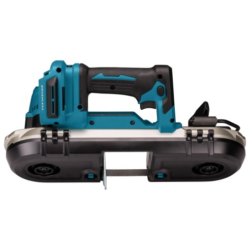 Scie à ruban pour métal Makita DPB183Z - 18V, moteur sans balais, coupe sans étincelles - Sans batterie ni chargeur ni Coffret