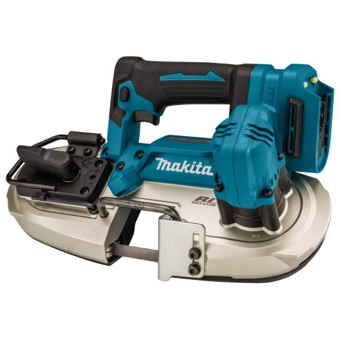 Scie à ruban Makita DPB184Z 18V - Coupe de métal sans étincelles, compacte et sans balais - Sans batterie ni chargeur ni Coffret