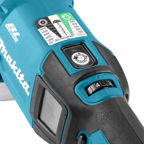 Polisseuse rotorbital 18V Makita DPO600Z - 150 mm - moteur sans balais - vitesse variable - Sans batterie ni chargeur ni Coffret