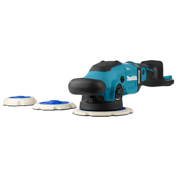 Polisseuse rotorbital 18V Makita DPO600Z - 150 mm - moteur sans balais - vitesse variable - Sans batterie ni chargeur ni Coffret