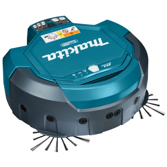 Aspirateur robot Makita DRC200Z - 18V - réservoir de 2,5L - nettoyage de 500 m² - Corps seul (Sans batterie ni chargeur)