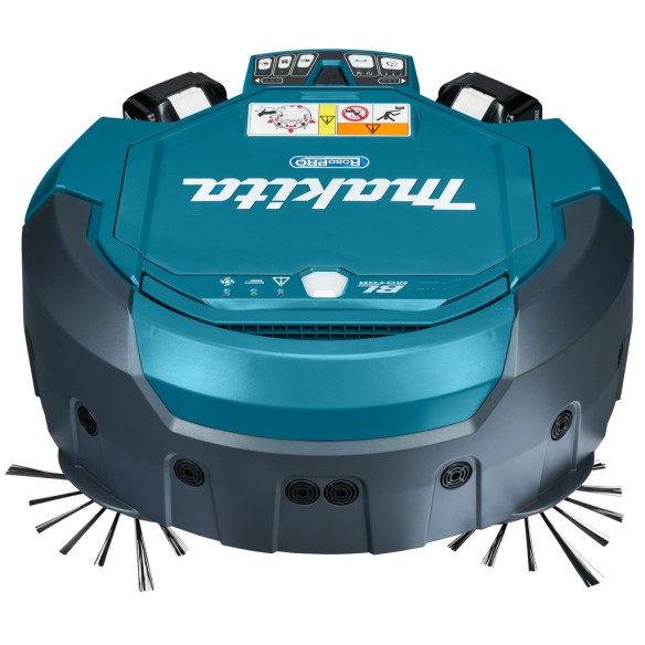 Aspirateur robot Makita DRC200Z - 18V - réservoir de 2,5L - nettoyage de 500 m² - Corps seul (Sans batterie ni chargeur)