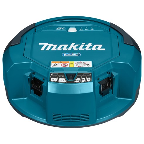 Aspirateur robot Makita DRC200Z - 18V - réservoir de 2,5L - nettoyage de 500 m² - Corps seul (Sans batterie ni chargeur)