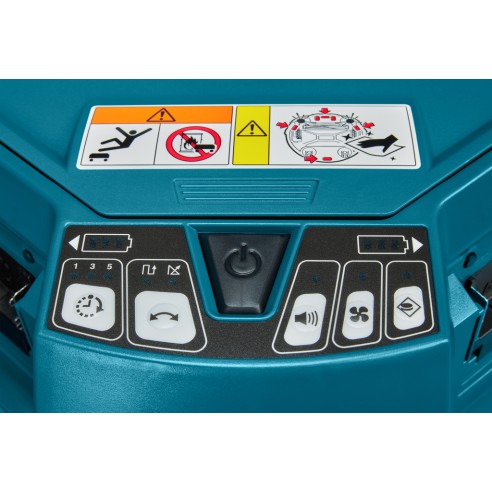 Aspirateur robot Makita DRC200Z - 18V - réservoir de 2,5L - nettoyage de 500 m² - Corps seul (Sans batterie ni chargeur)