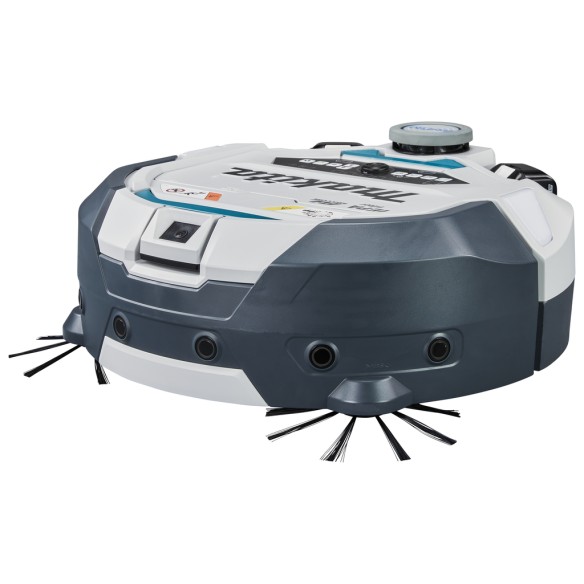 Aspirateur robot Makita DRC300Z - 18V x2 - Zone de nettoyage jusqu'à 600 m² - Filtre lavable - Sans batterie ni chargeur