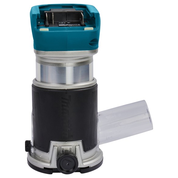 Fraiseuse multifonction Makita DRT50Z - 18V, légère, moteur sans balais, 6/8 mm - Sans batterie ni chargeur ni Coffret