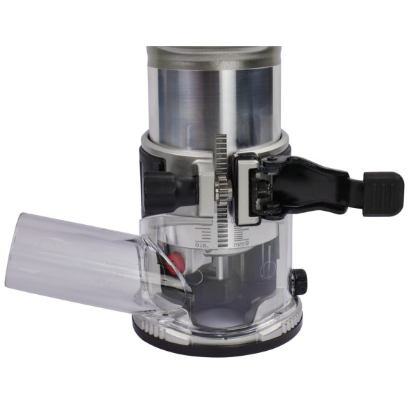 Fraiseuse multifonction Makita DRT50Z - 18V, légère, moteur sans balais, 6/8 mm - Sans batterie ni chargeur ni Coffret