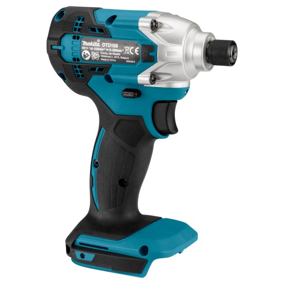 Visseuse à chocs Makita DTD156Z - 18V, 155 Nm, lumière LED, moteur sans balais - Sans batterie ni chargeur ni Coffret
