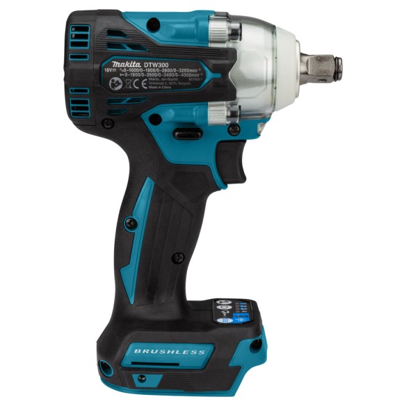 Clé à chocs 18V Makita DTW300Z - 330 Nm - moteur sans balais - compacte et efficace - Sans batterie ni chargeur ni Coffret