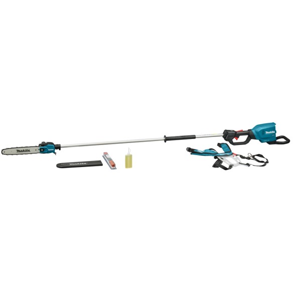 Scie à chaîne sur perche Makita DUA300Z - 30 cm - 36V (18V x2) - Moteur sans balais - Sans batterie ni chargeur
