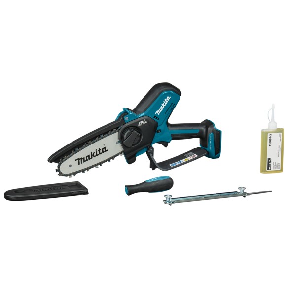 Scie à élaguer Makita DUC150Z 18V - Compacte et légère - Moteur sans balais - Sans batterie ni chargeur ni Coffret