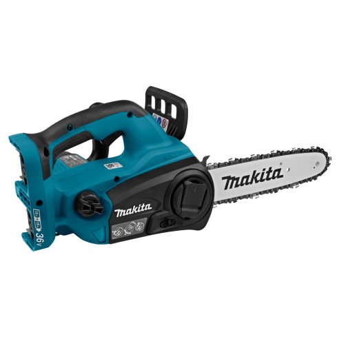 Scie à chaîne Makita DUC252Z - 25 cm - 36V (18V x2) - Idéale pour l'élagage - Sans batterie ni chargeur ni Coffret