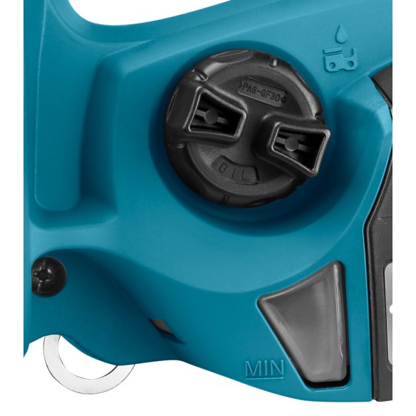 Scie à chaîne Makita DUC252Z - 25 cm - 36V (18V x2) - Idéale pour l'élagage - Sans batterie ni chargeur ni Coffret