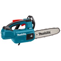 Scie à chaîne Makita DUC254Z 18V - 25 cm, moteur sans balais, haute vitesse 24 m/s - Sans batterie ni chargeur ni Coffret