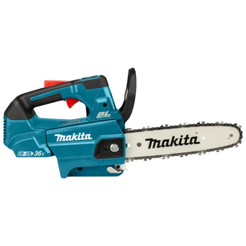 Scie à chaîne Makita DUC256Z - 25 cm - 36V (18V x2) - Moteur sans balais, Sans batterie ni chargeur