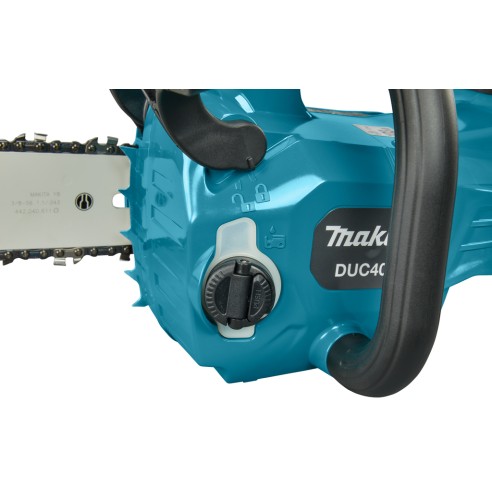 Scie à chaîne Makita DUC406Z - 40 cm - 36V (18V x2) - Moteur sans balais - Sans batterie ni chargeur