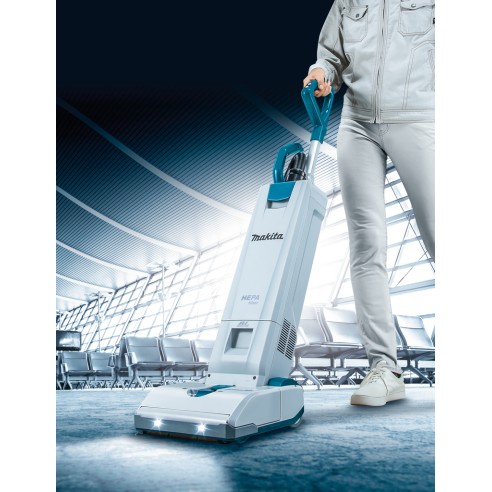 Aspirateur vertical Makita DVC560Z - 36V (18V x2) - Filtre HEPA, 5L, moteur sans balais - Sans batterie ni chargeur