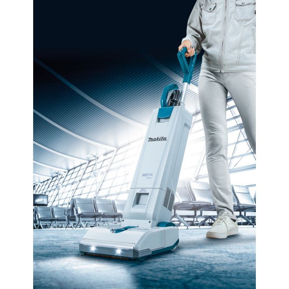 Aspirateur vertical Makita DVC560Z - 36V (18V x2) - Filtre HEPA, 5L, moteur sans balais - Sans batterie ni chargeur