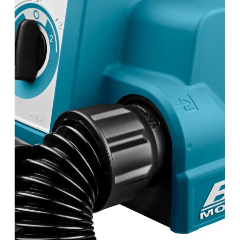 Aspirateur portable Makita DVC750LZ - 18V, réservoir 7,5L, moteur sans balais, filtre HEPA - Sans batterie ni chargeur