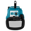 Aspirateur portable Makita DVC750LZ - 18V, réservoir 7,5L, moteur sans balais, filtre HEPA - Sans batterie ni chargeur