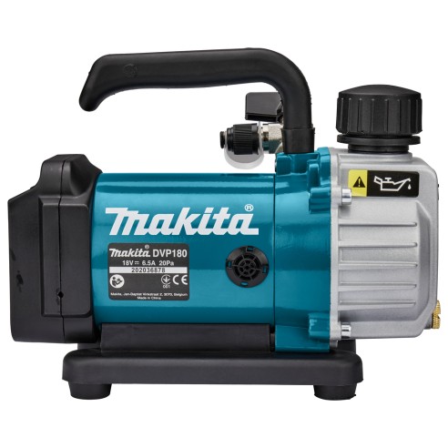 Pompe à vide Makita DVP180Z - 18V, 50 l/min, design compact et léger - Corps seul (Sans batterie ni chargeur ni Coffret)