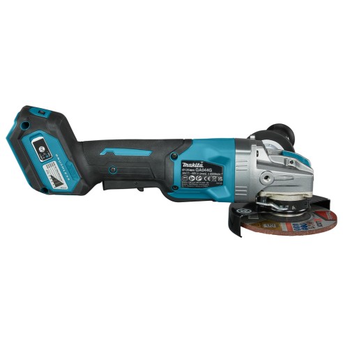 Mini meuleuse Makita GA044GZ 125 mm - 40Vmax - Moteur sans balais - Sans batterie ni chargeur ni Coffret
