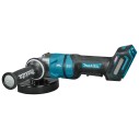 Mini-meuleuse Makita GA050GZ - 125 mm - 40Vmax - Frein électrique et moteur sans balais - Sans batterie ni chargeur ni Coffret