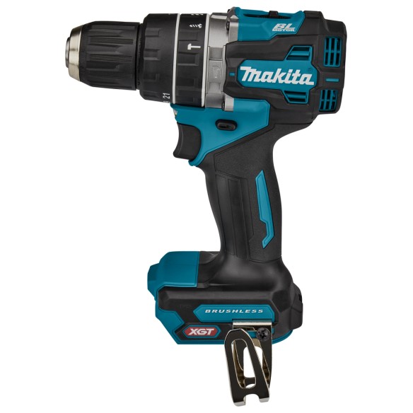 Perceuse combinée Makita HP002GZ - 40Vmax, moteur sans balais, 64 Nm, lumière LED - Sans batterie ni chargeur ni Coffret
