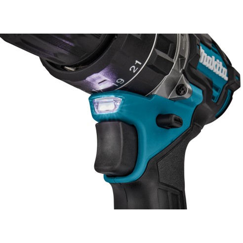 Perceuse combinée Makita HP002GZ - 40Vmax, moteur sans balais, 64 Nm, lumière LED - Sans batterie ni chargeur ni Coffret